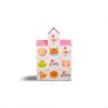 10 Door -Plastic Cloth Storage Organization- Pink & White